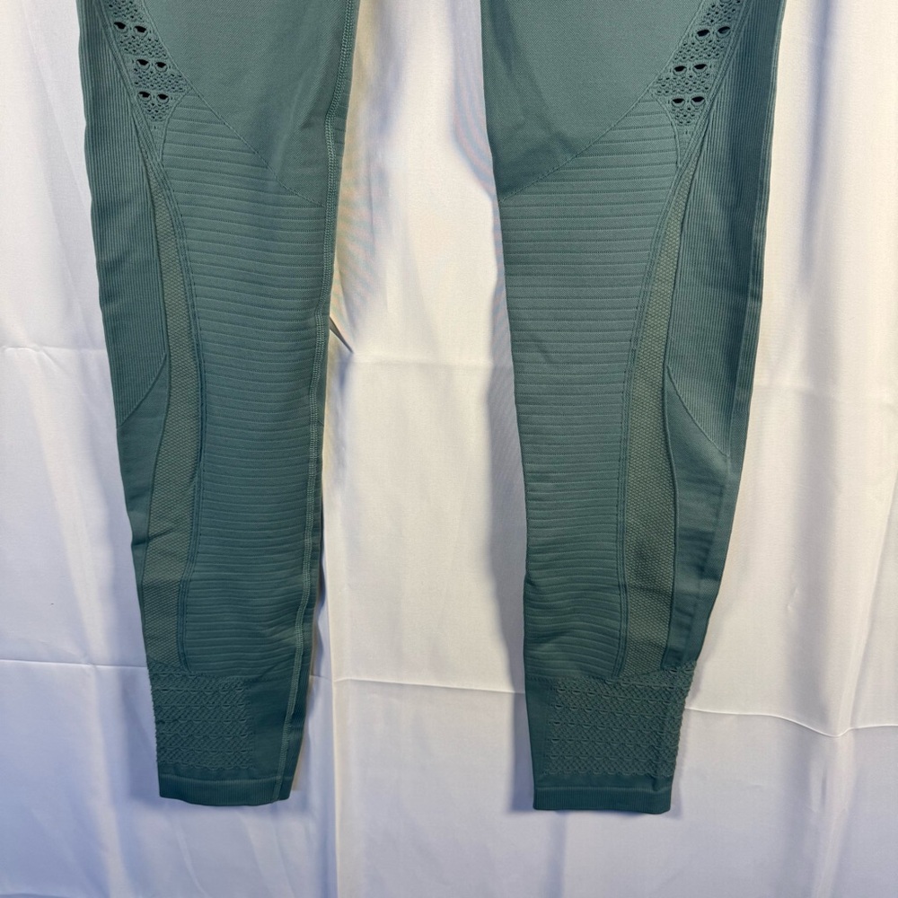 Gymshark Energy Seamless Leggings Dark Teal Womens Size XSWorkout Athleisure Gym - Picture 4 of 9